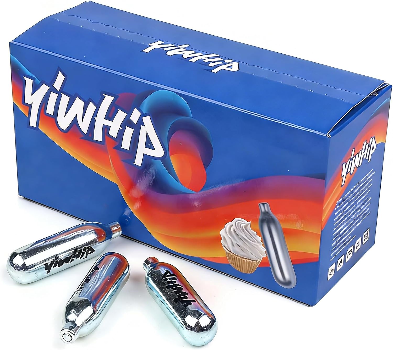 8g Whipping Capsules | Professional-Grade, For Whipped Cream Makers 10-Pack